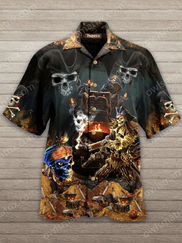 Skull Love Life Limited – Hawaiian Shirt 6 Hawaiian Shirt