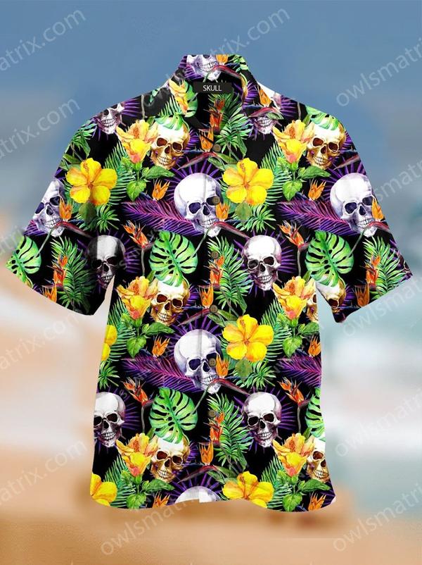 Skull Love Life Limited – Hawaiian Shirt 7 Hawaiian Shirt For Men Hawaiian Shirt