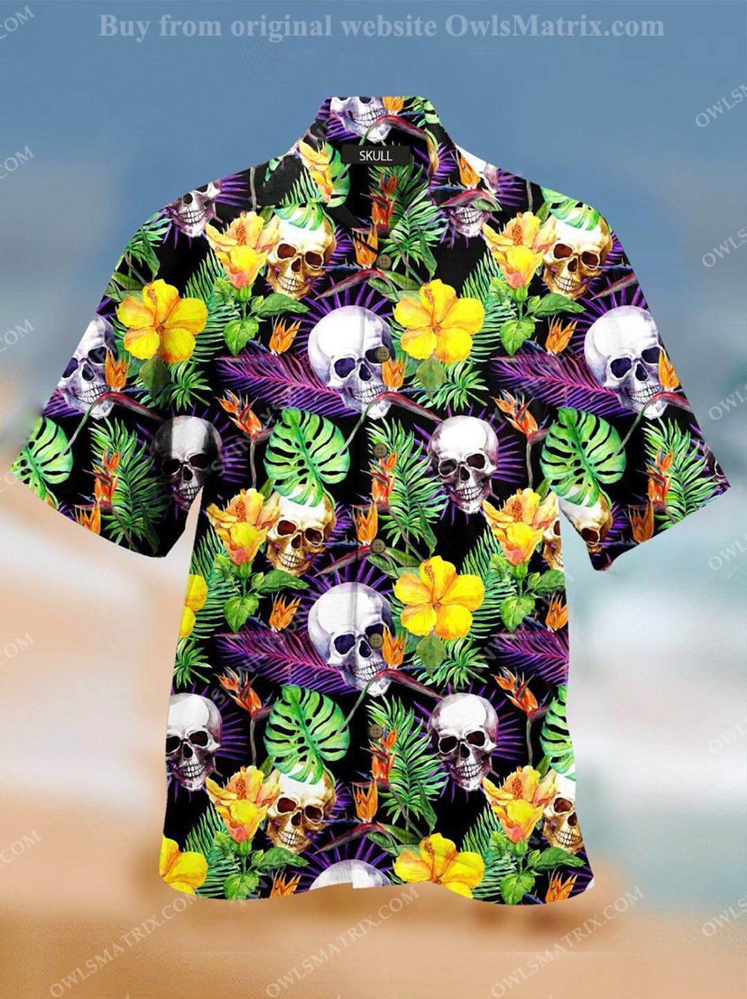 Skull Love Life Limited – Hawaiian Shirt 7-1