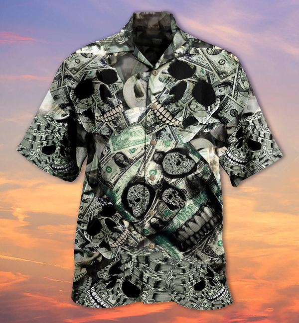 Skull Love Money Limited Edition – Hawaiian Shirt