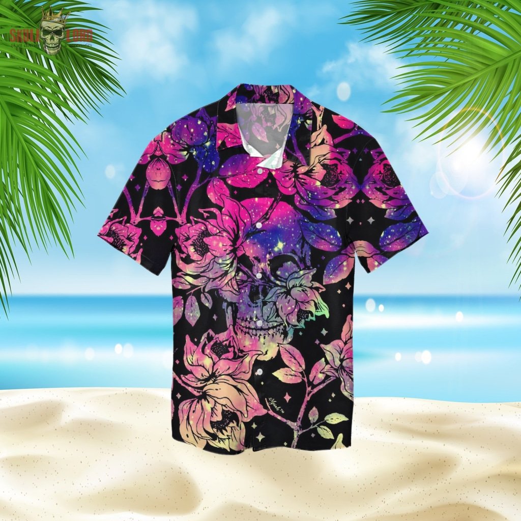 Skull Mystery 3d Hawaiian Shirt