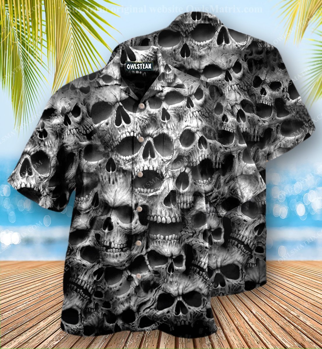 Skull No Fear No Pain Edition – Hawaiian Shirt