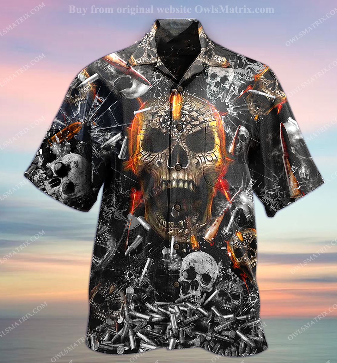 Skull Oh My Skull Limited – Hawaiian Shirt