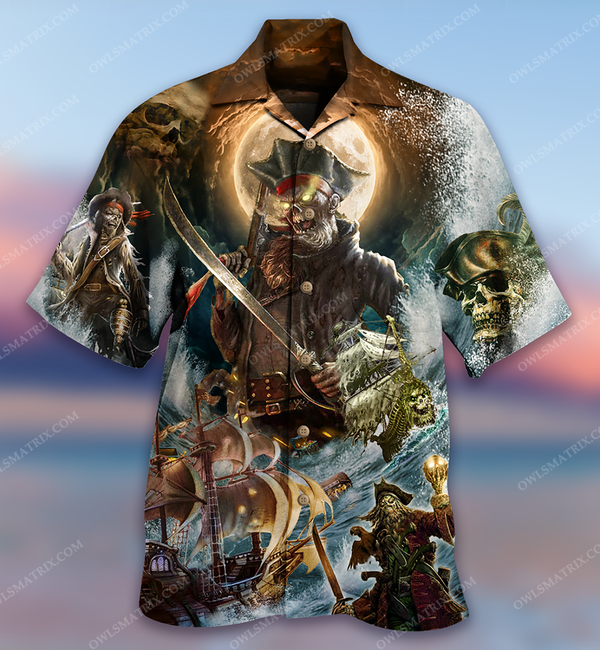 Skull Pirates Love Ocean Limited Edition – Hawaiian Shirt