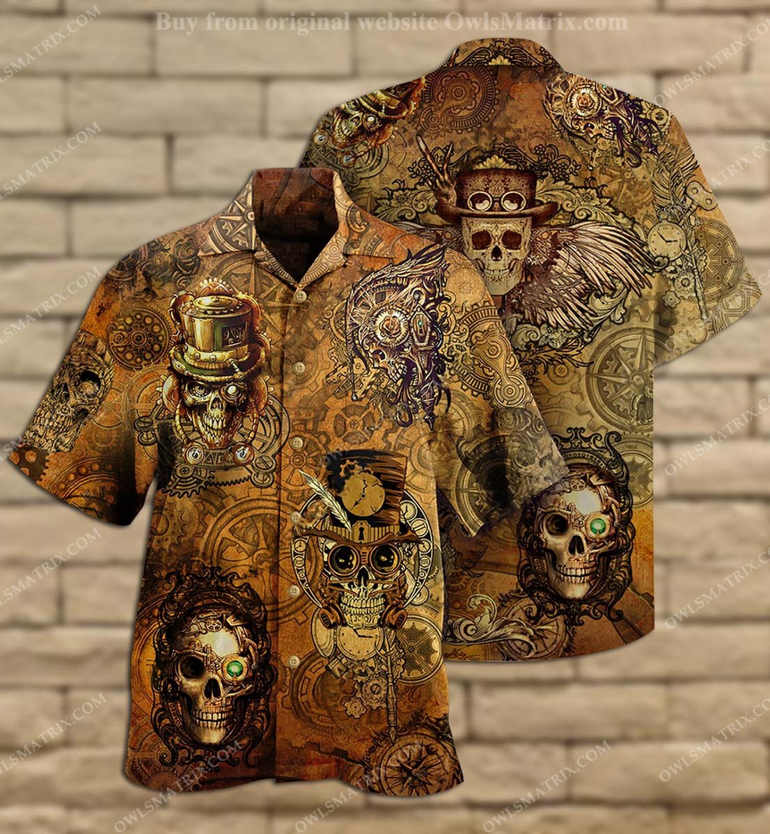 Skull Pirates Retro Style Limited – Hawaiian Shirt