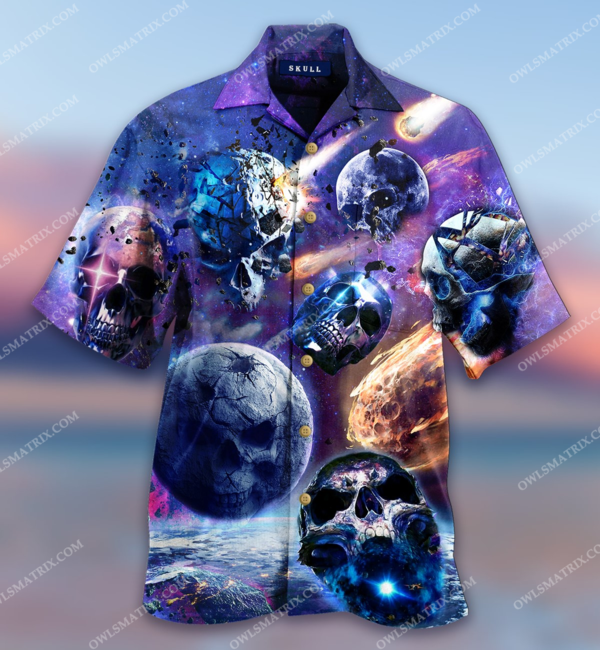 Skull Planet Galaxy Limited – Hawaiian Shirt Hawaiian Shirt For Men Hawaiian Shirt