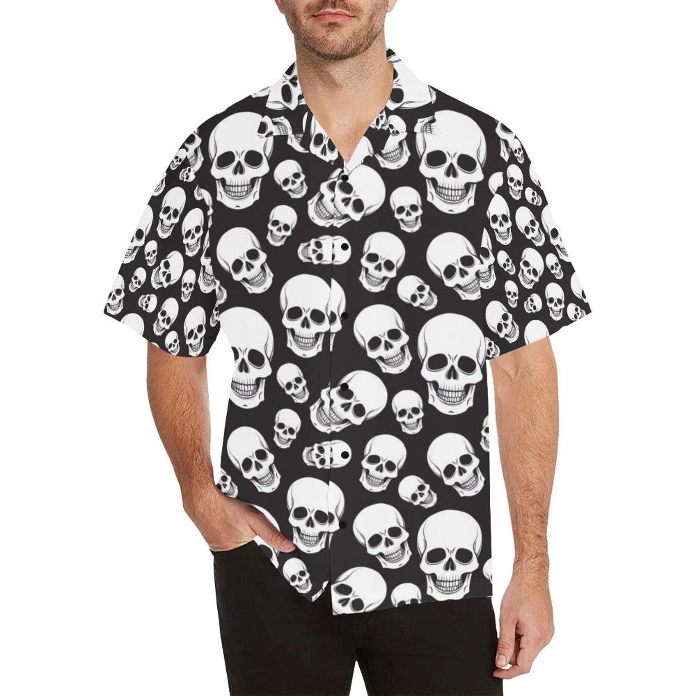Skull Print Design Lks301 Hawaiian Shirt