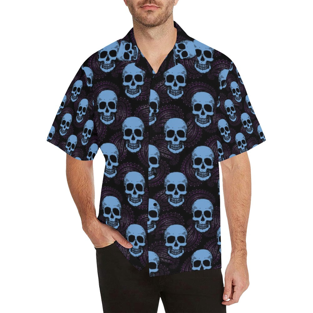 Skull Print Design Lks3012 Hawaiian Shirt