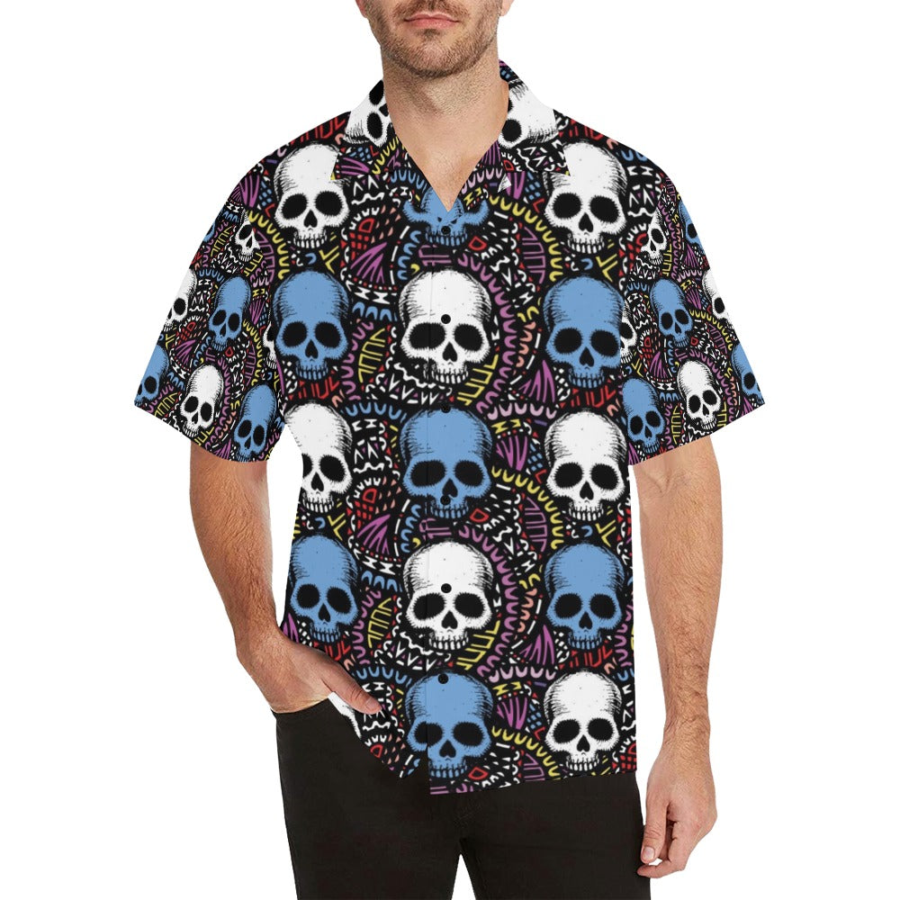 Skull Print Design Lks305 Hawaiian Shirt