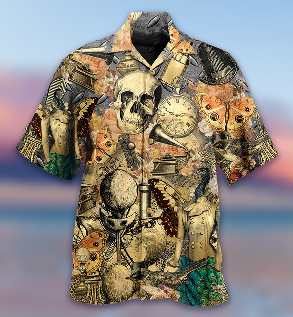 Skull Retro Style Limited Edition – Hawaiian Shirt Hawaiian Shirt