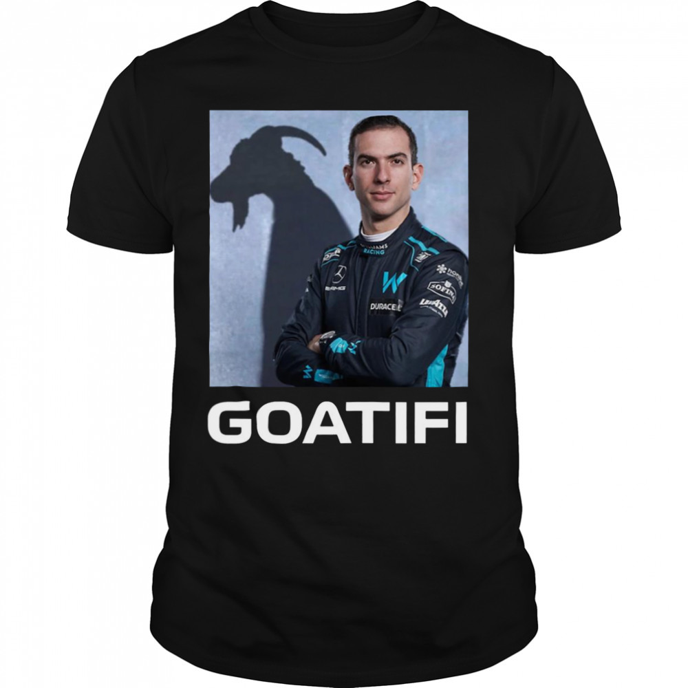 The Goat Formula One Nicholas Latifi Goatifi shirt