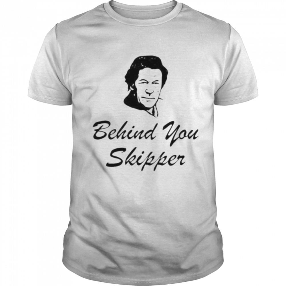 imran Khan behind you skipper shirt