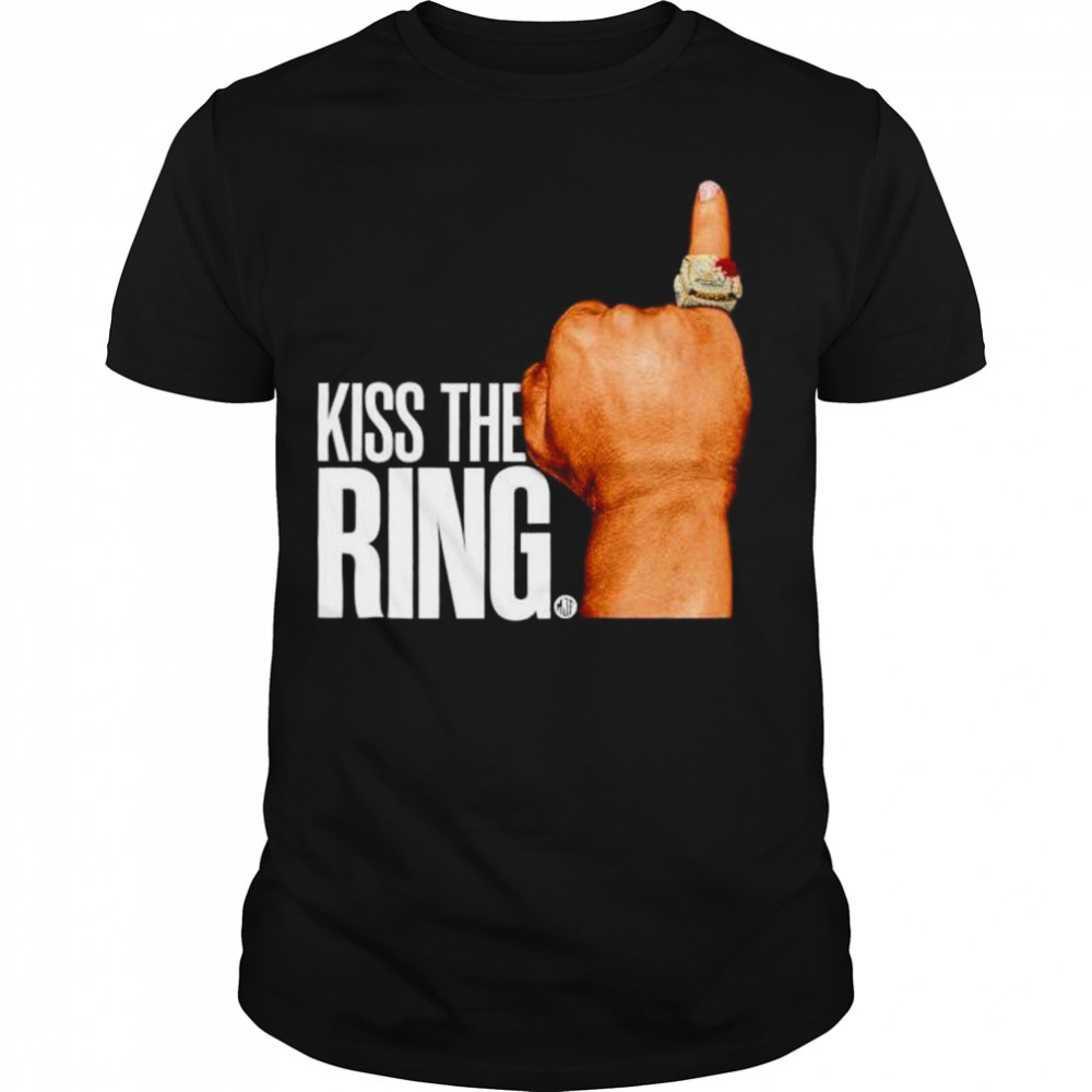 mJF kiss the ring shirt