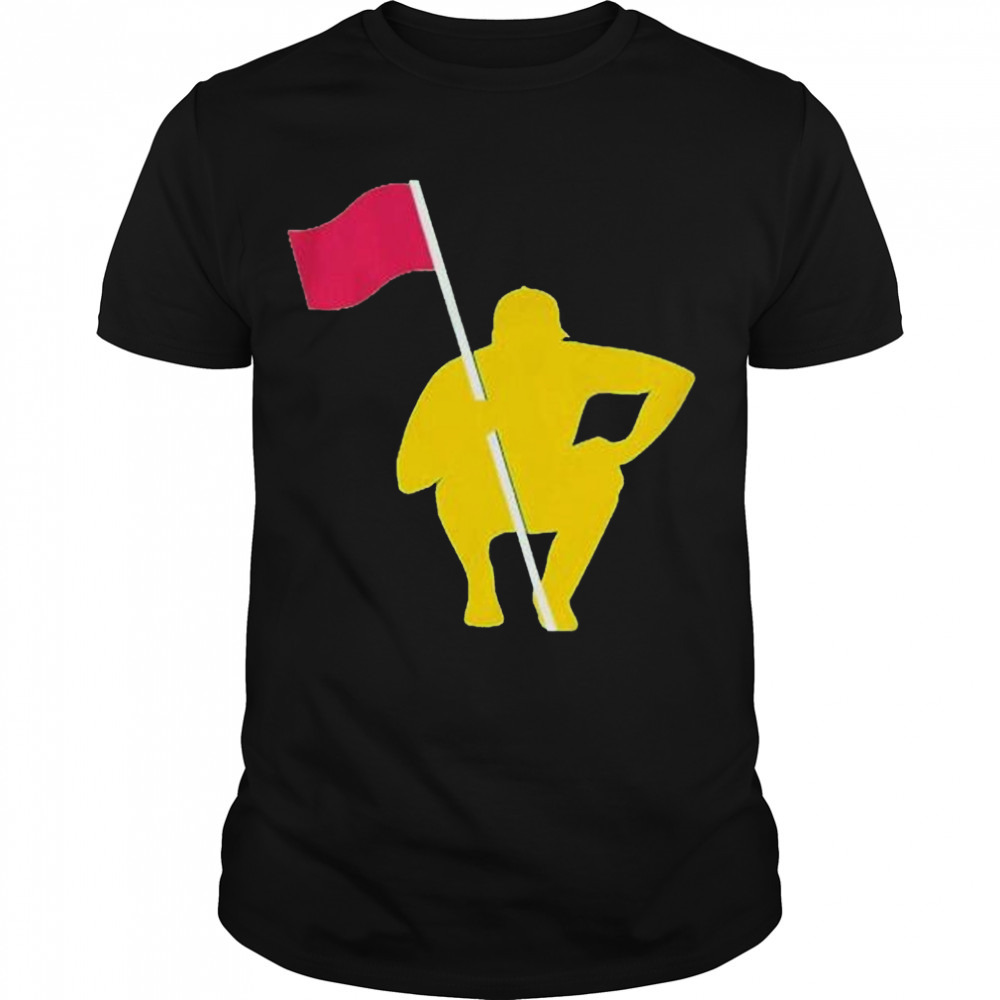 the Caddie network April in Georgia golf shirt