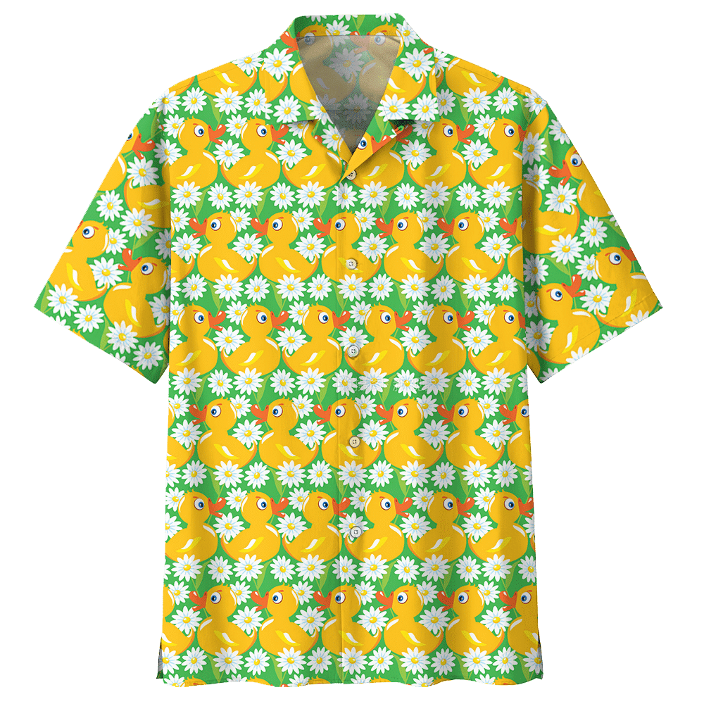 Duck Yellow High Quality Unisex Hawaiian Shirt