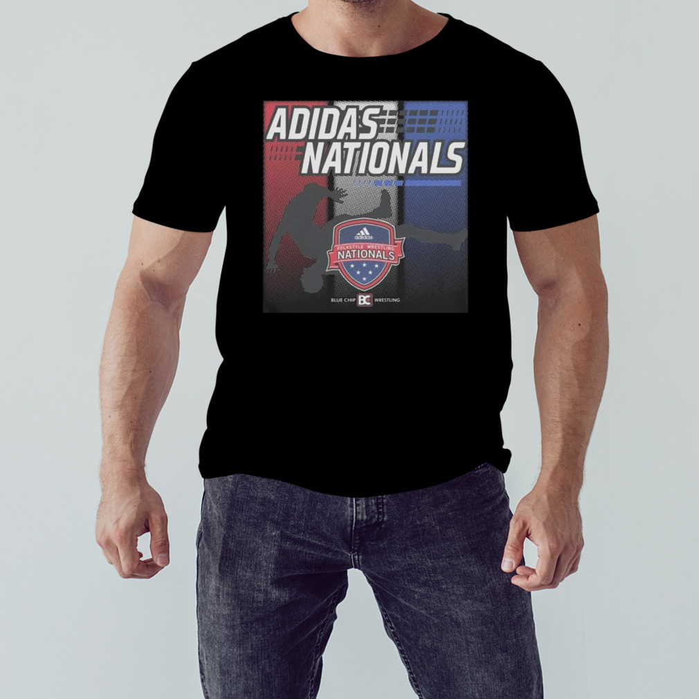 Adidas folkstyle wrestling nationals 2023 adidas national shirt