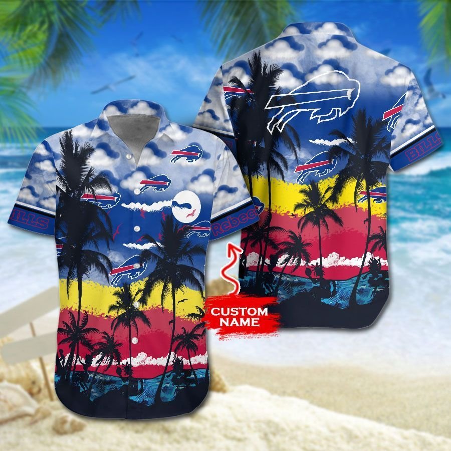 Buffalo Bills Nfl Hawaiian Shirt For Fans-1 - Store T-shirt