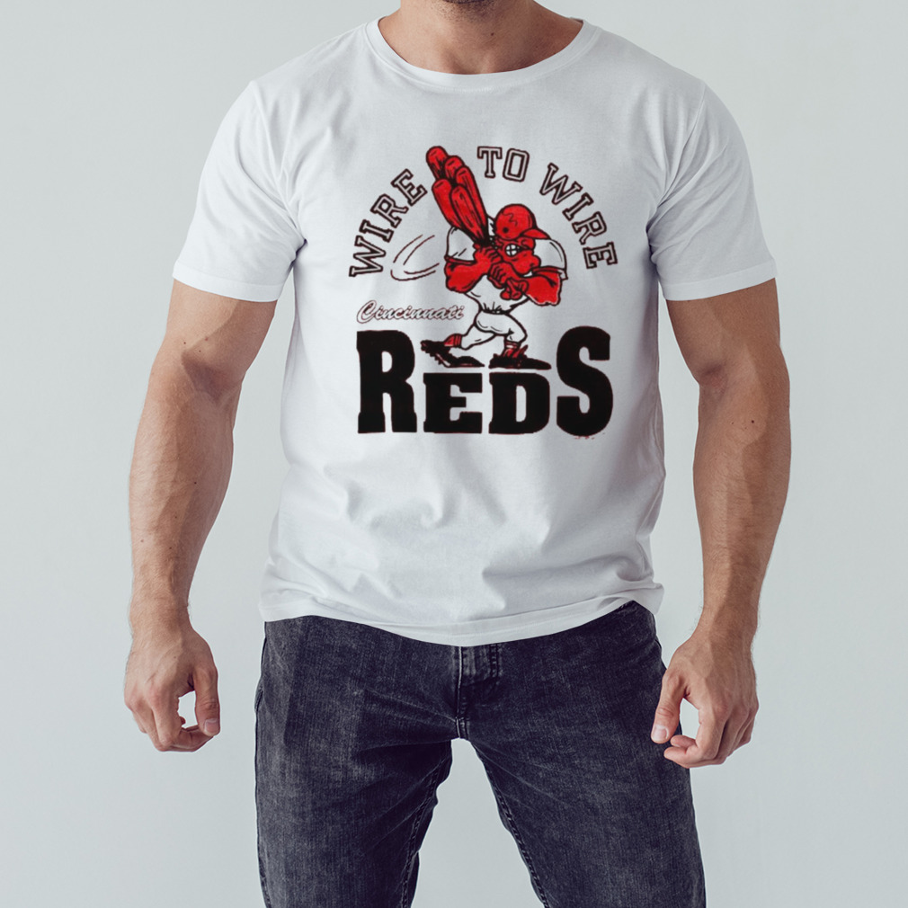 Cincinnati reds wire to wire shirt