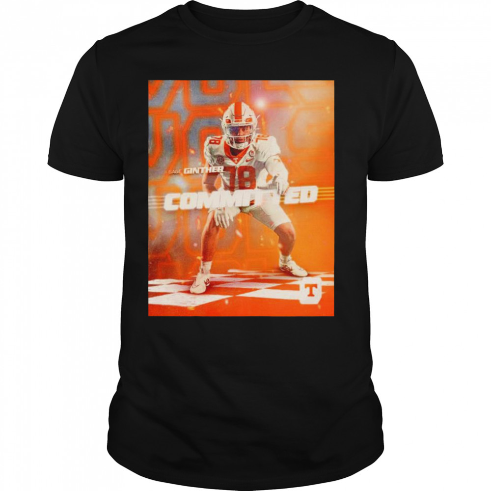 Gage Ginther Committed shirt