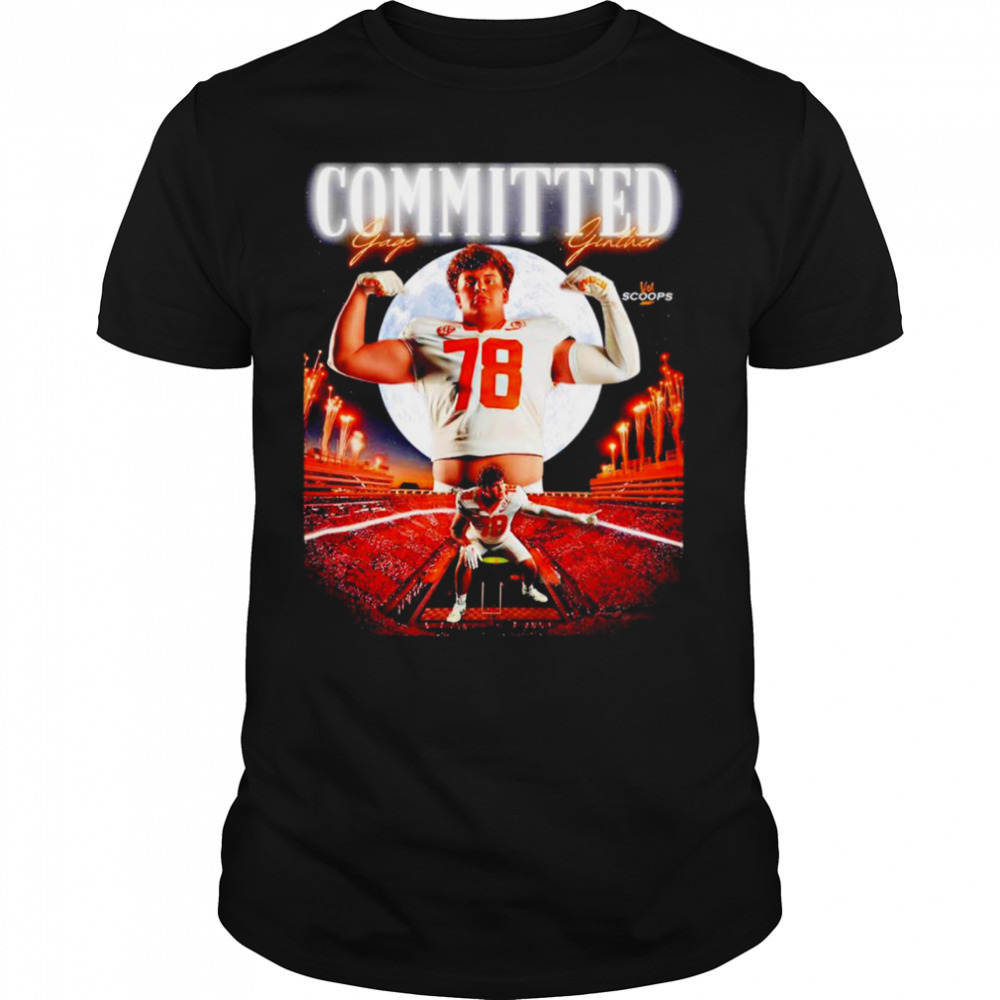Gage Ginther Vols over Oregon shirt