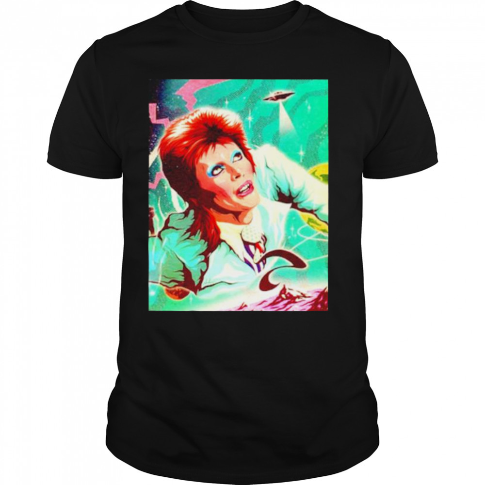 Galactic Bowie shirt