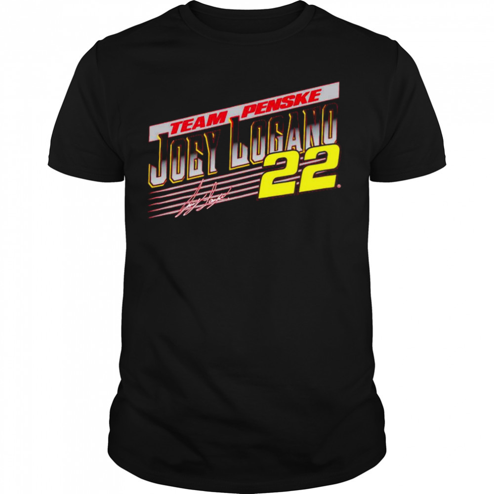 Joey Logano team Penske signature shirt