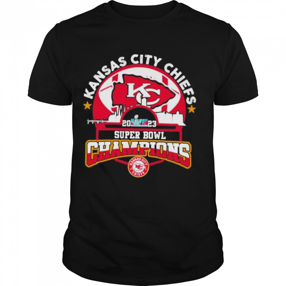 Kansas city Chiefs 2023 super bowl champions shirt