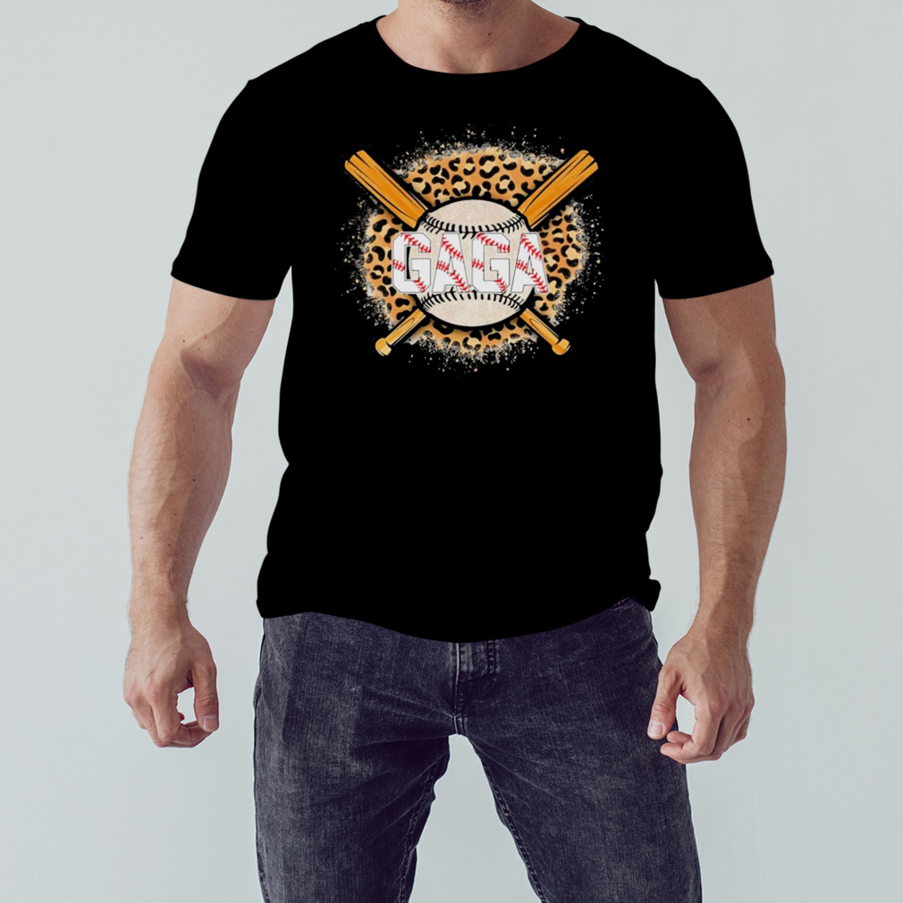 Leopard Baseball Bat Gaga Shirt