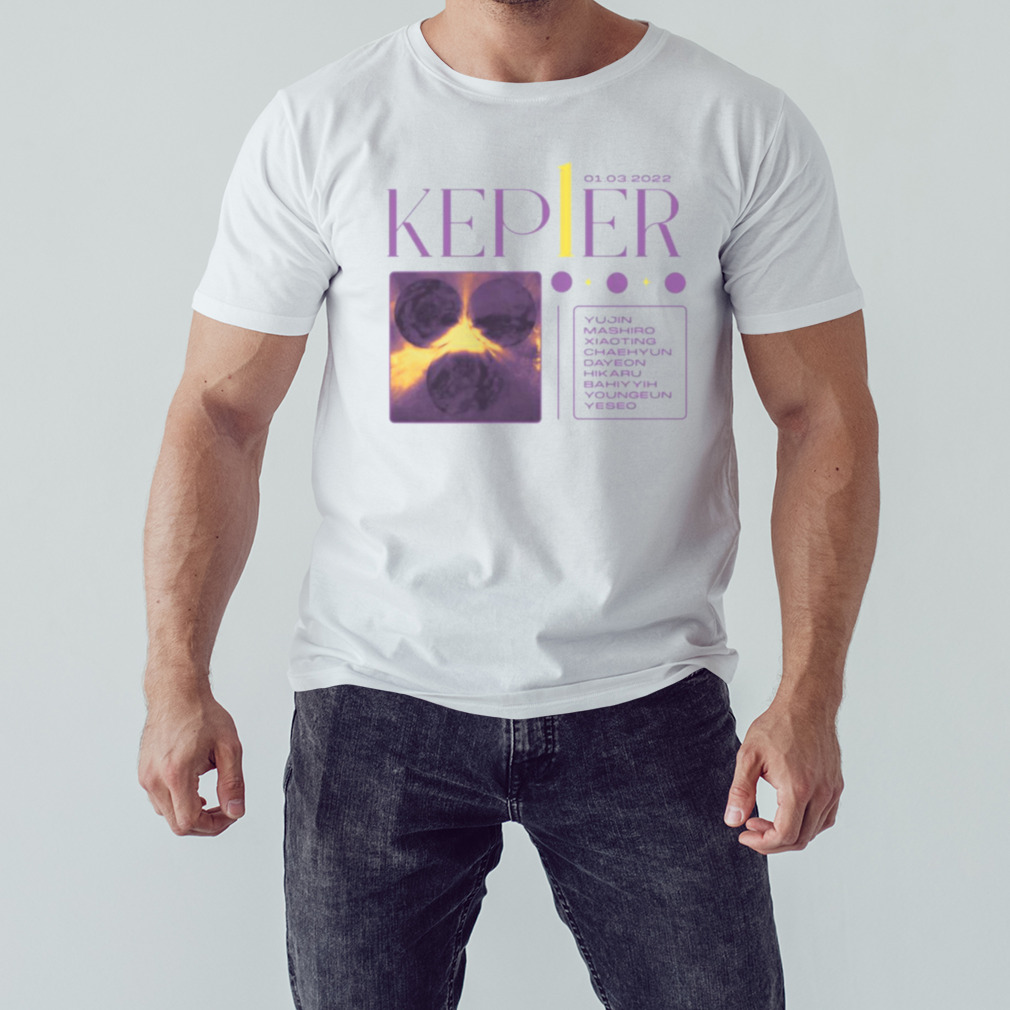 Purple Art Kep1er Kpop Band shirt