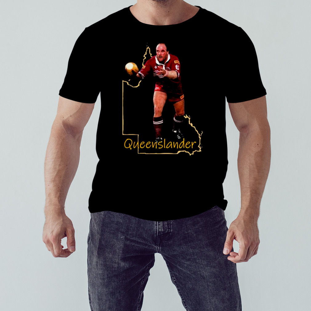 Queenslander Rugby Player Shirt