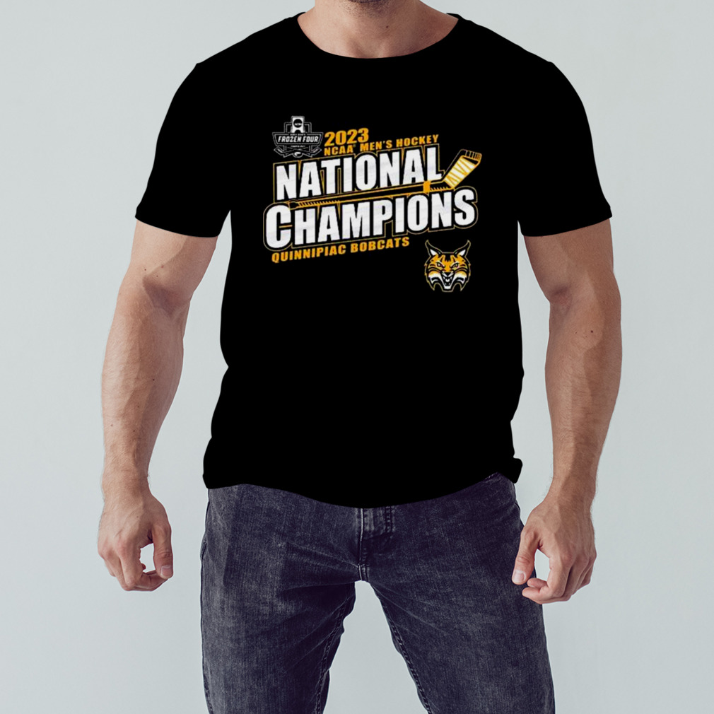 Quinnipiac Bobcats 2023 NCAA Men’s Hockey National Champions shirt