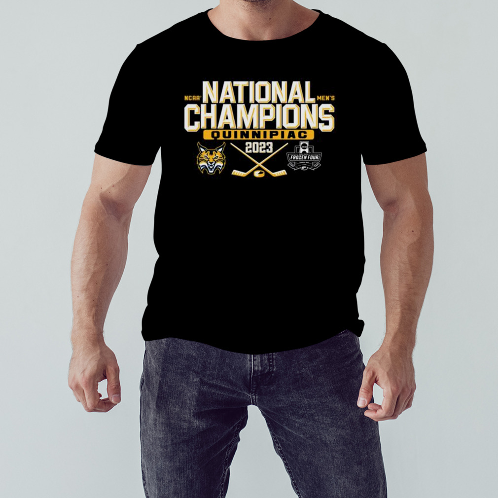 Quinnipiac Bobcats 2023 NCAA Men’s Ice Hockey National Champions shirt