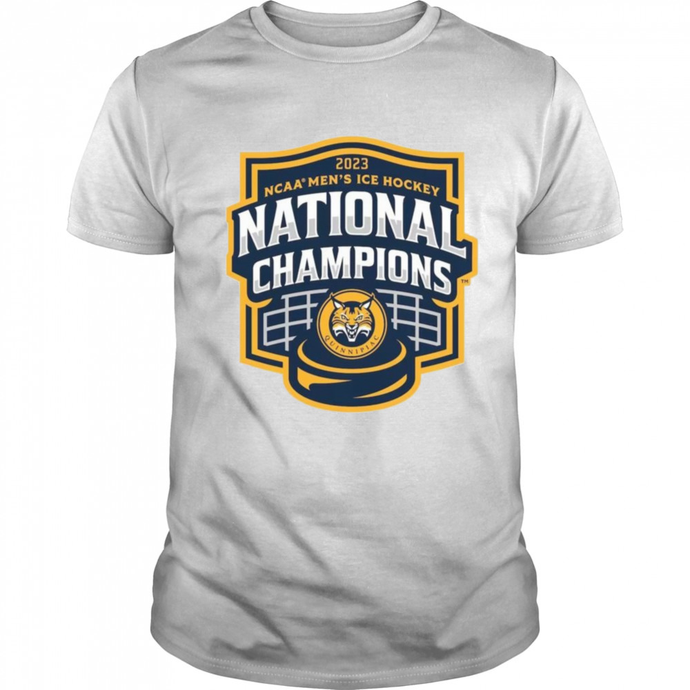 Quinnipiac Bobcats 2023 NCAA Men’s Ice Hockey National Champions Perfect Shirt