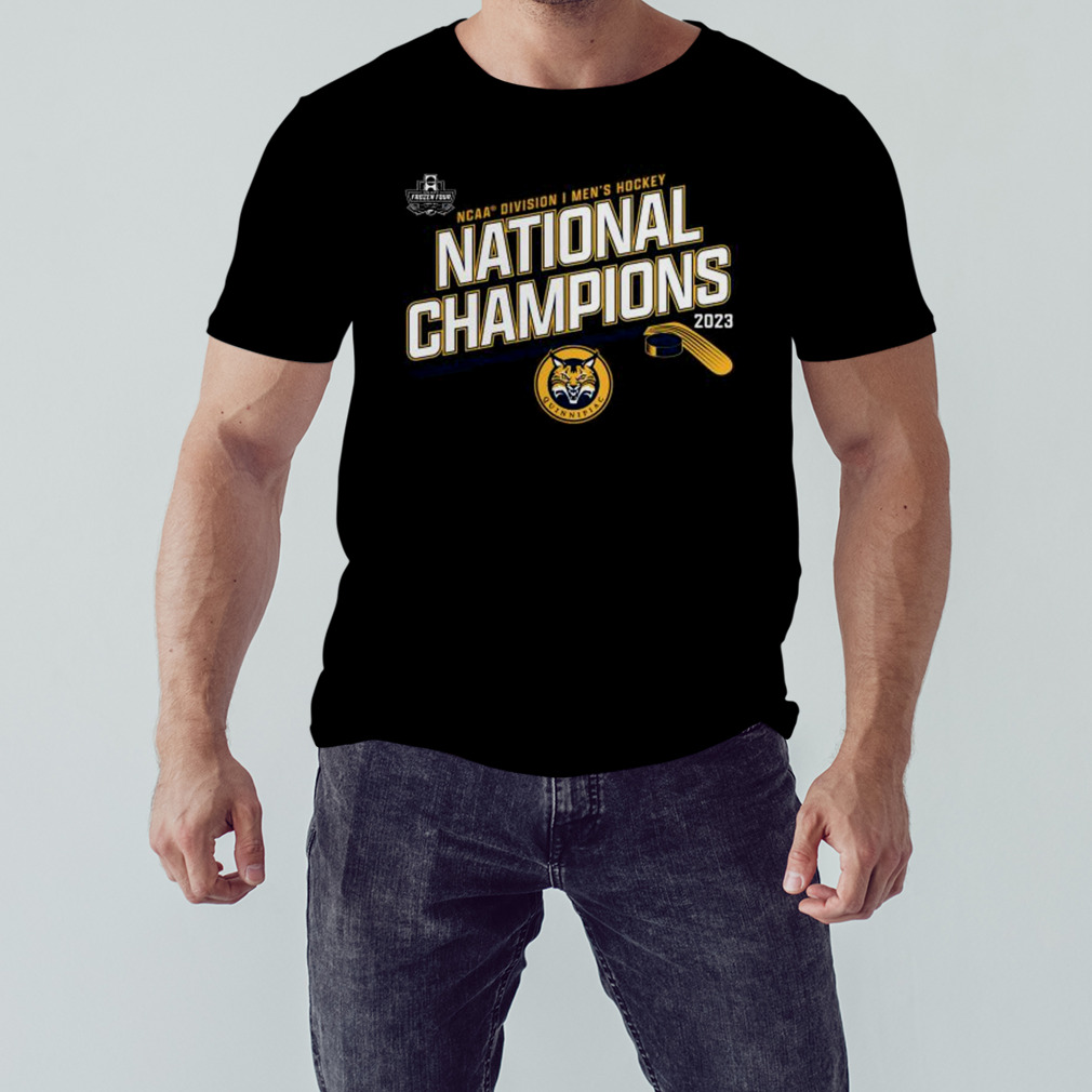 Quinnipiac Bobcats 2023 National Champions T-Shirt