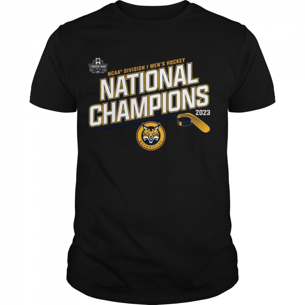 Quinnipiac Bobcats 2023 National Champions T-Shirt