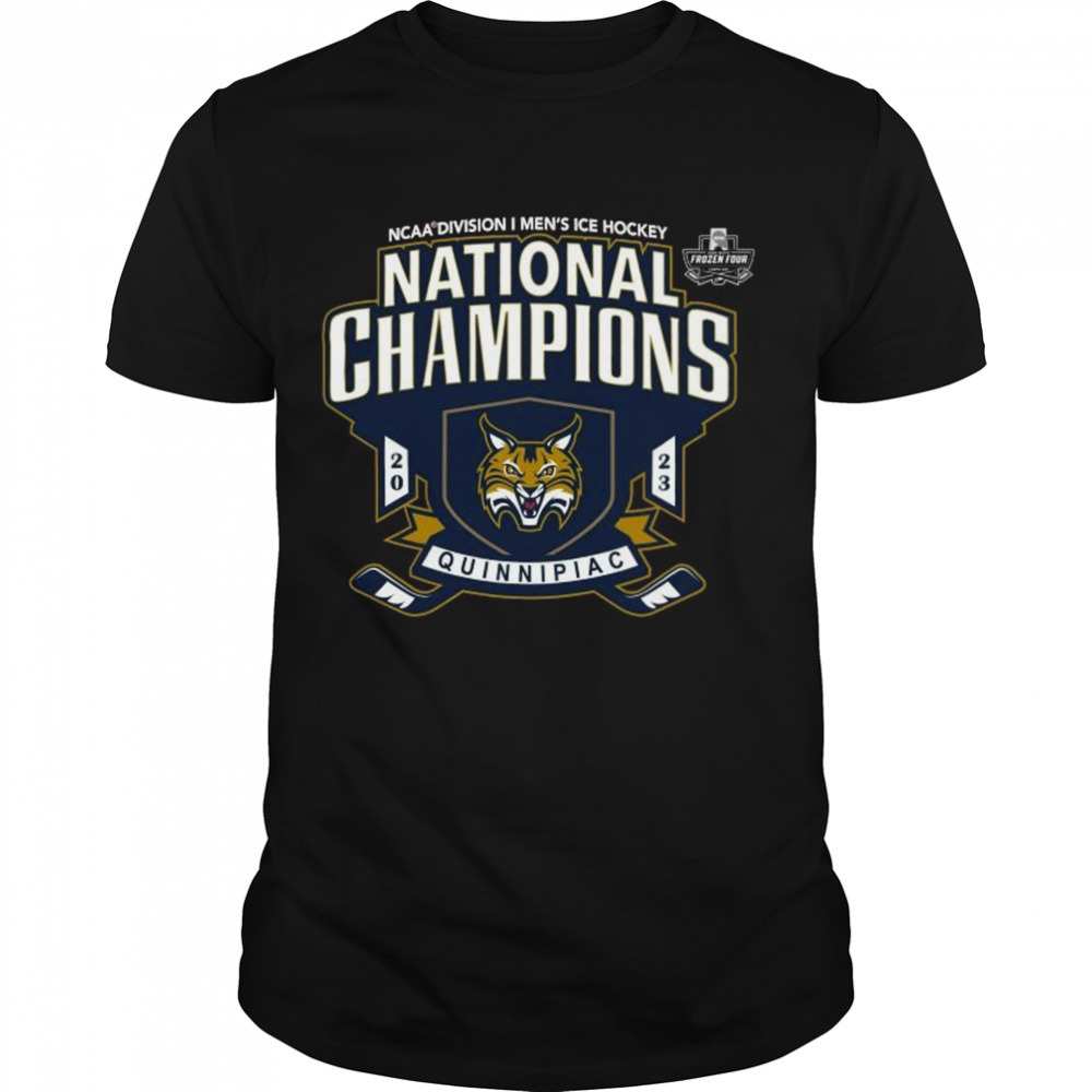 Quinnipiac University Men’s Hockey 2023 NCAA Division I National Champions Shirt