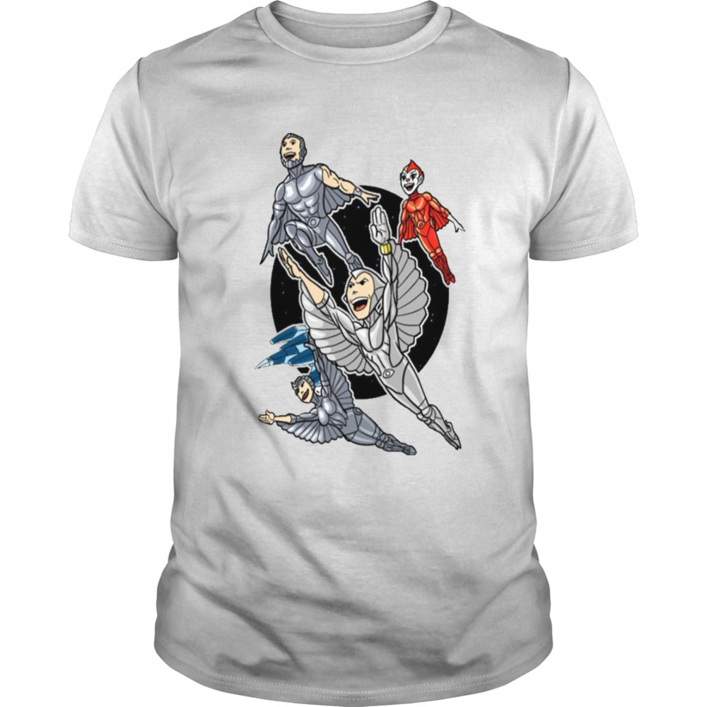 Silverhawks Funny Hero Cartoon shirt