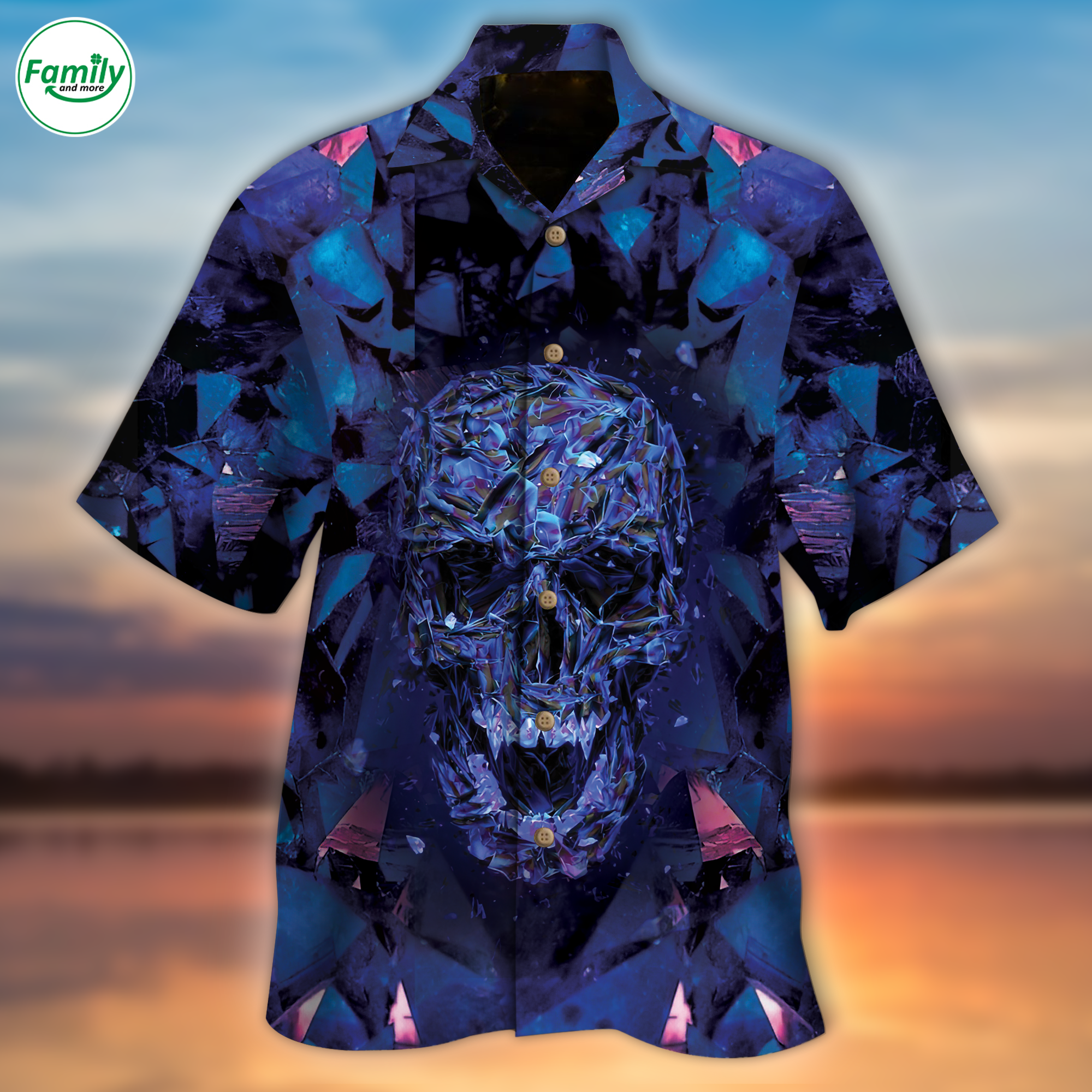 Skull Rubi Hawaiian Shirt