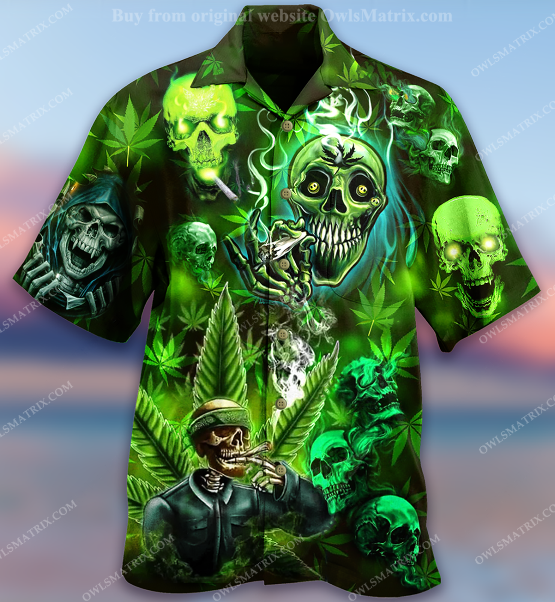 Skull So High Limited Edition – Hawaiian Shirt