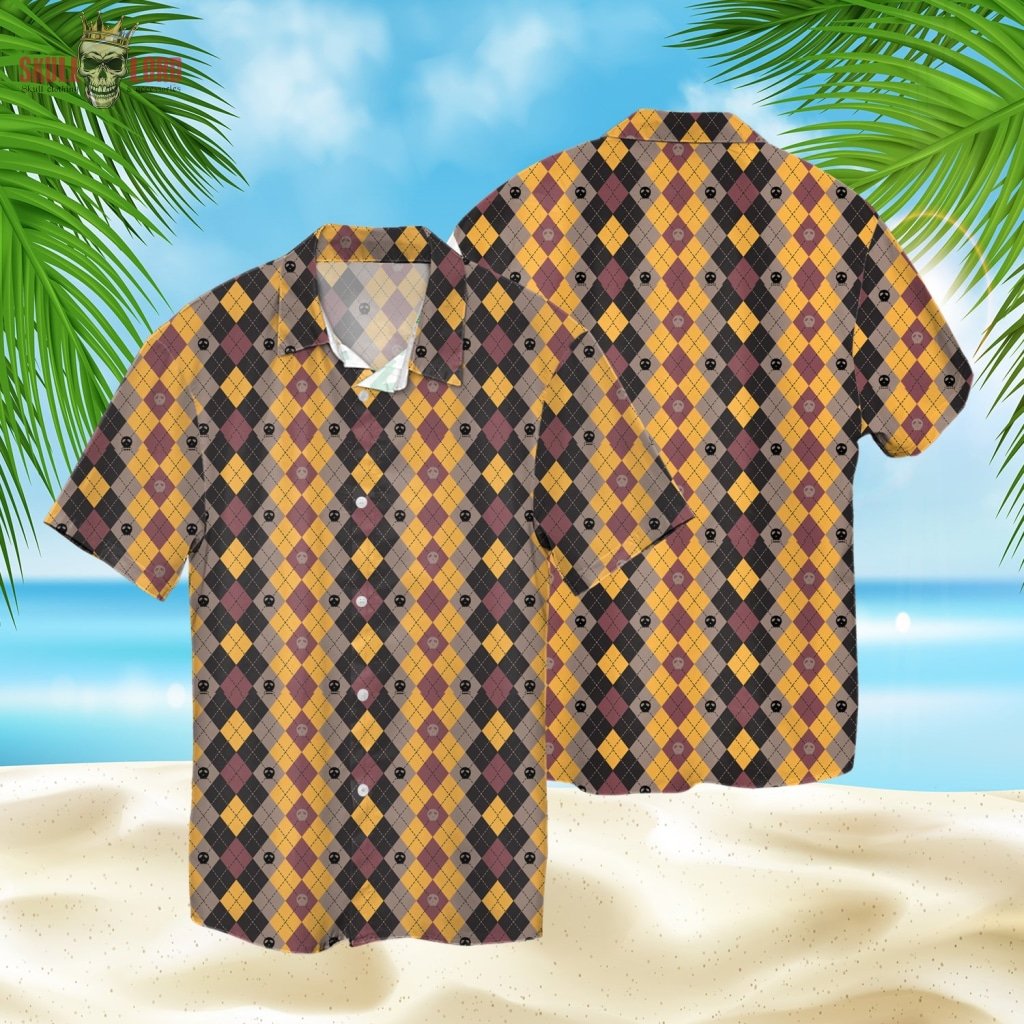Skull Vintage 3d Hawaiian Shirt