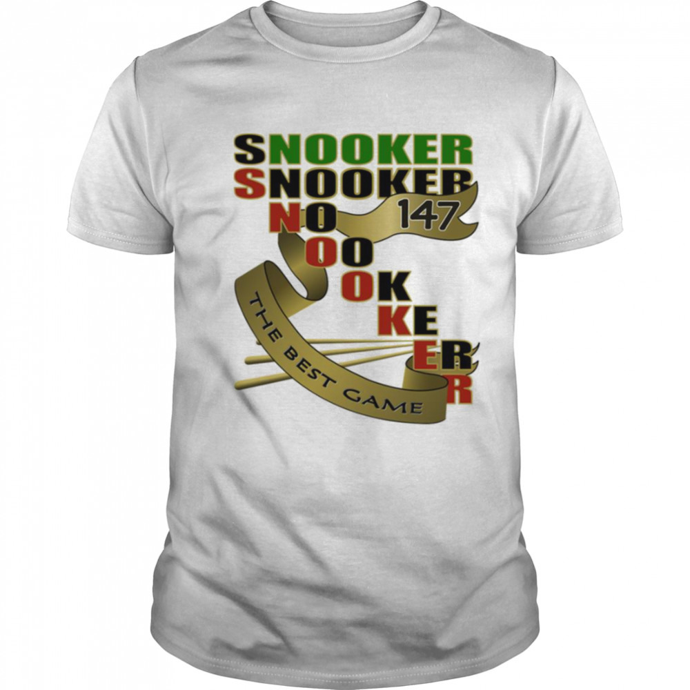 Snooker Carom Pool Billiards shirt
