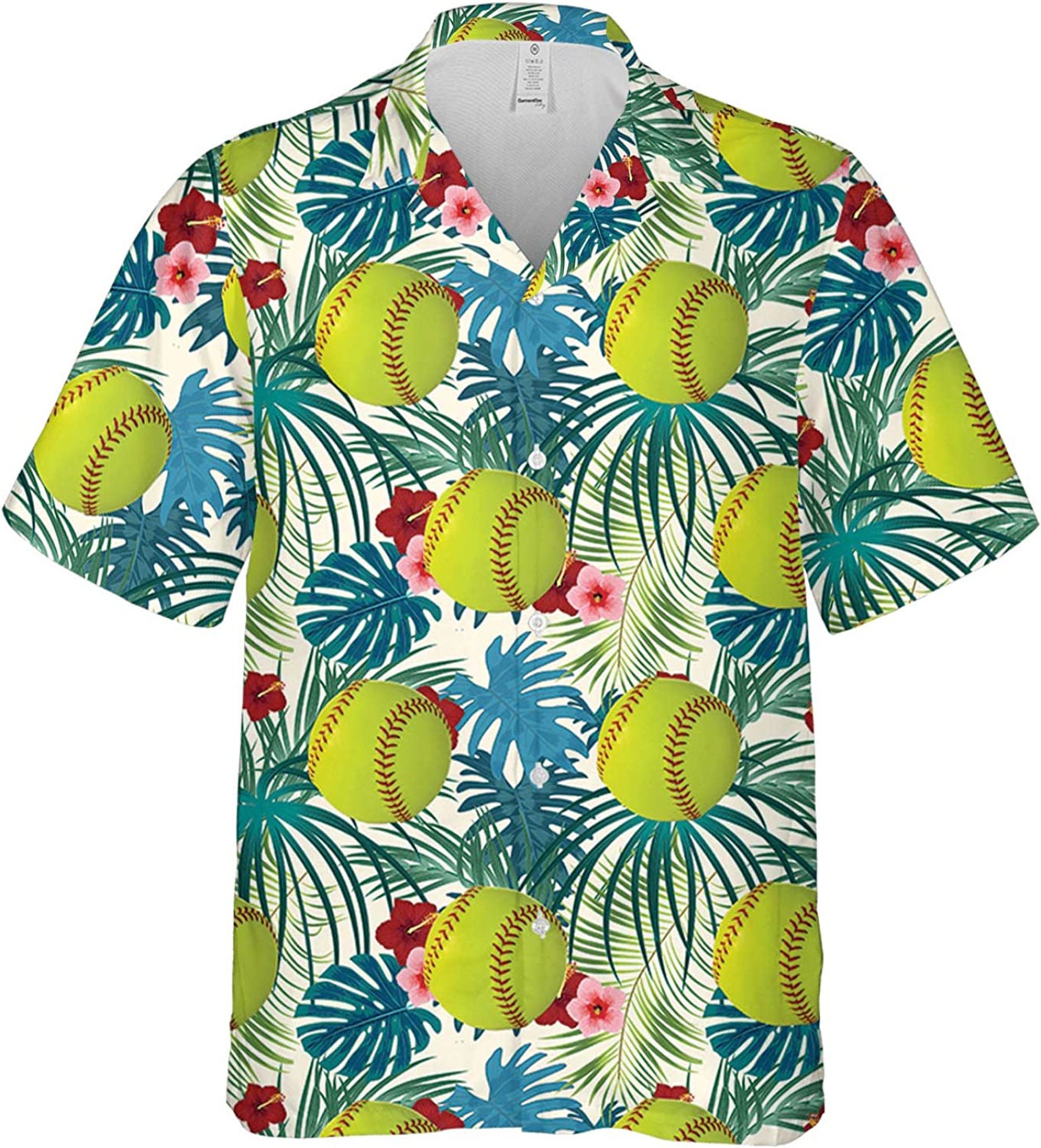 Softball Summer Hawaiian Shirt