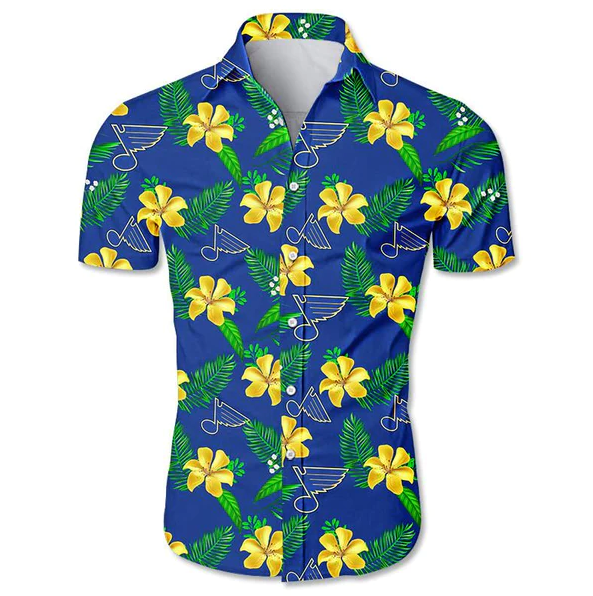 St Louis Blues Hawaiian Shirt