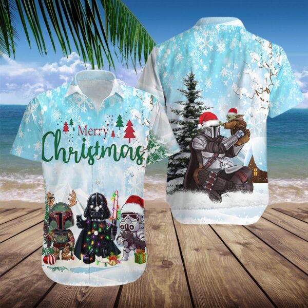 Star War Merry Christmas Hawaiian Shirt