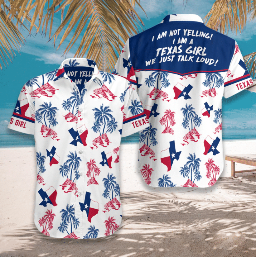 Texas Peace All Over Printed Hawaiian Shirt