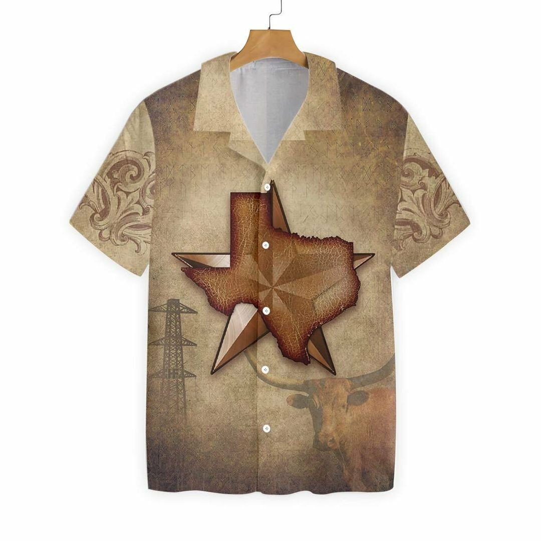 Texas The Lone Star State Hawaiian Shirt
