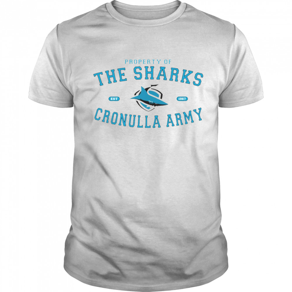 The Cronulla Sharks Army Rugby Nrl shirt