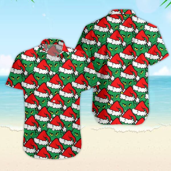 The Grinch Christmas Hawaiian T Shirt