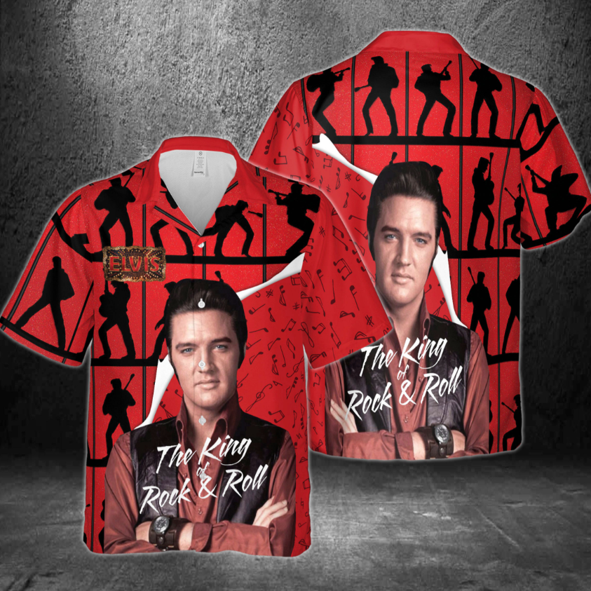 The King Elvis Presley Summer Hawaiian Shirt