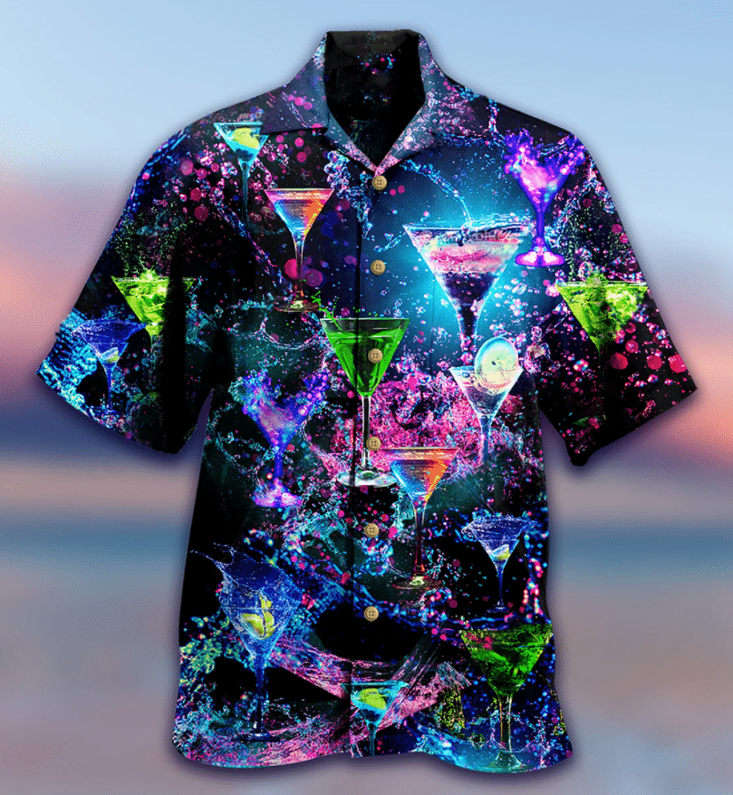Theres Always Time For A Cocktail Hawaiian Shirt